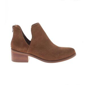 NEW Steve Madden Raisie Bootie Brown Suede Ankle Size 6.5